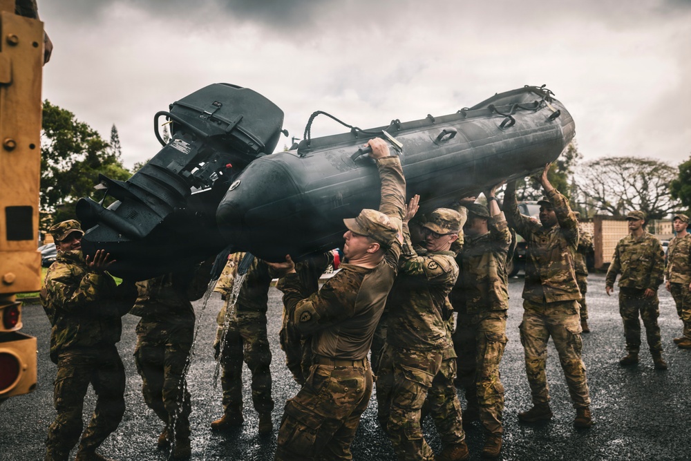 Kona Storm: 25th Infantry Division Prepares Support to Oahu Emergencies