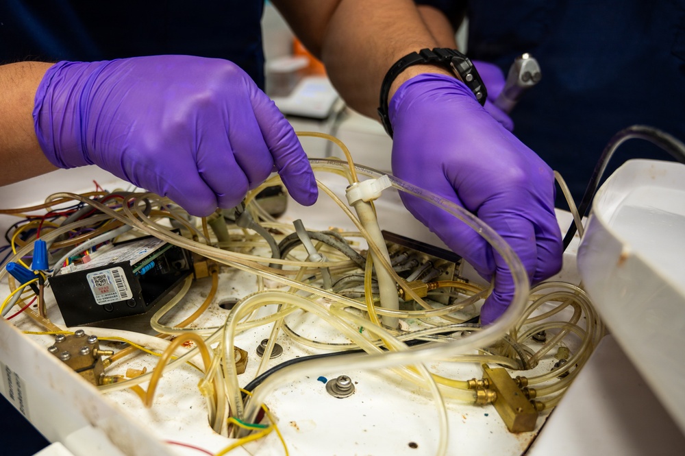 BMETs keep dental care moving during LAMAT 2026 in Guyana