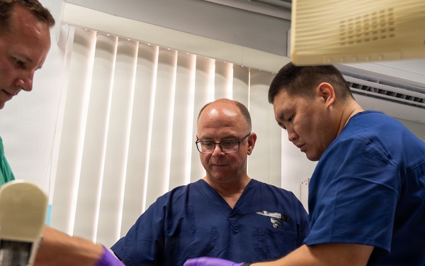 BMETs keep dental care moving during LAMAT 2026 in Guyana