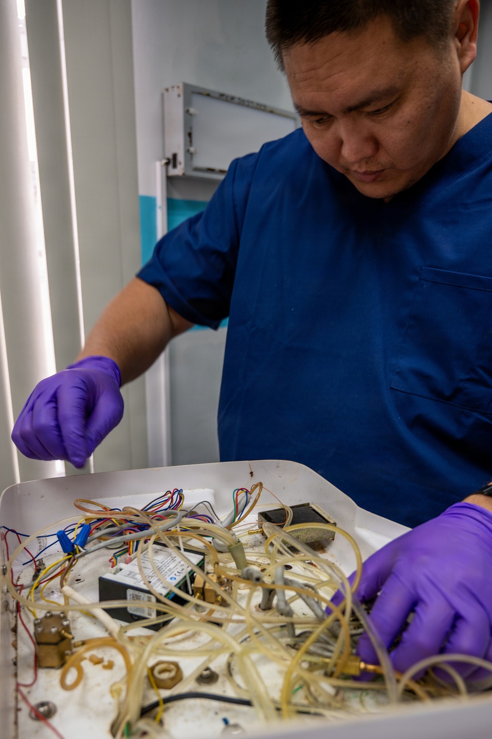 BMETs keep dental care moving during LAMAT 2026 in Guyana