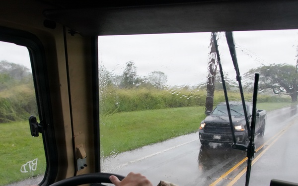 Hawaii Army National Guard assists residents in evacuation