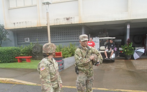 Hawaii Army National Guard assists residents in evacuation