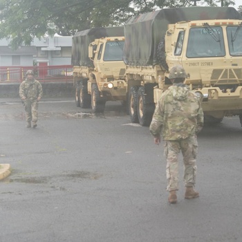 Hawaii Army National Guard assists residents in evacuation