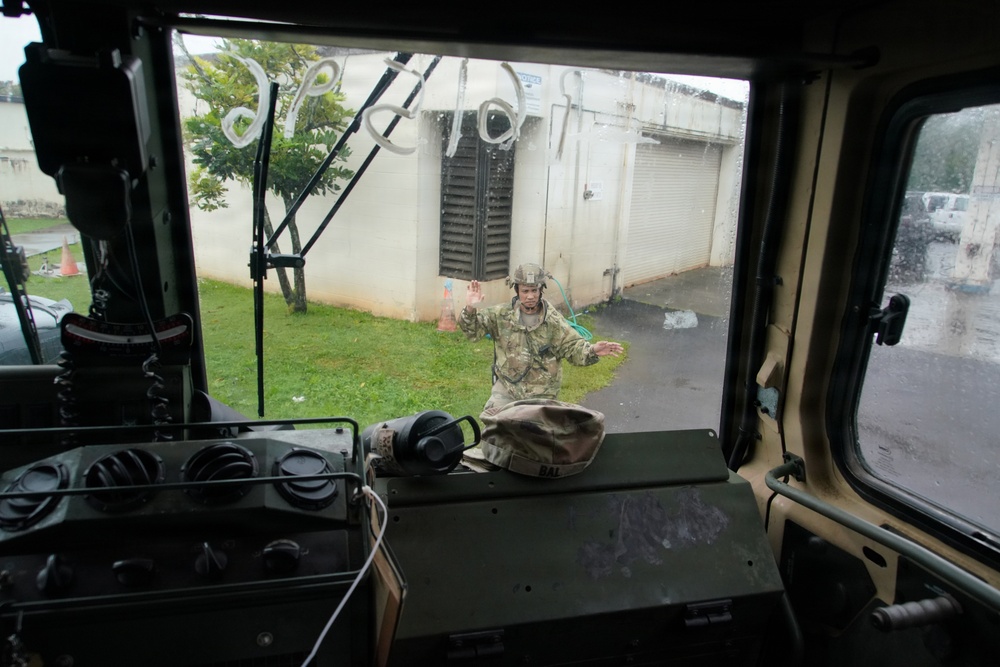 Hawaii Army National Guard assists residents in evacuation
