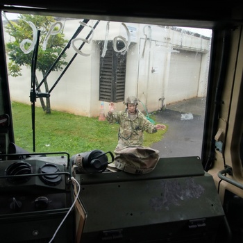 Hawaii Army National Guard assists residents in evacuation