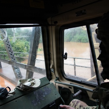 Hawaii Army National Guard assists residents in evacuation