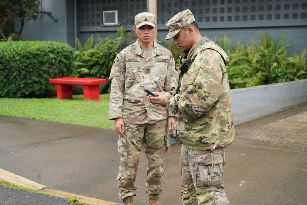 Hawaii Army National Guard assists residents in evacuation