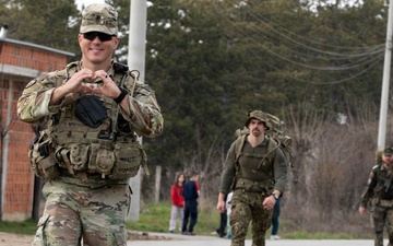 KFOR 36 NATO forces compete in Royal Danish Army DANCON March