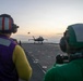 USS Tripoli Conducts Night Flight Operations