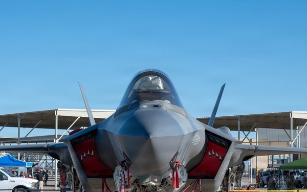 Luke Days F-35A Lightning II display