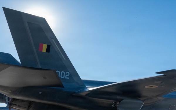 Luke Days Belgian F-35A Lightning II display