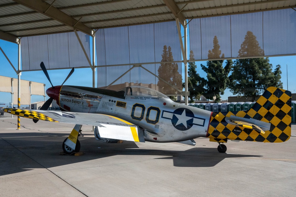 Luke Days P-51 Mustang display