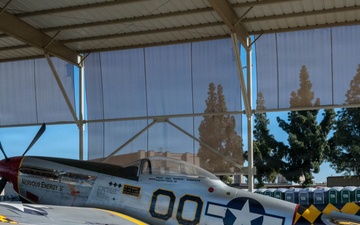 Luke Days P-51 Mustang display