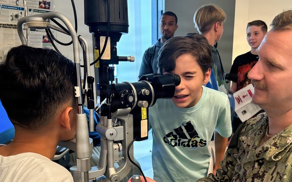 Beyond the Classroom: Guantanamo Bay Students Explore Careers in Medicine at Naval Hospital