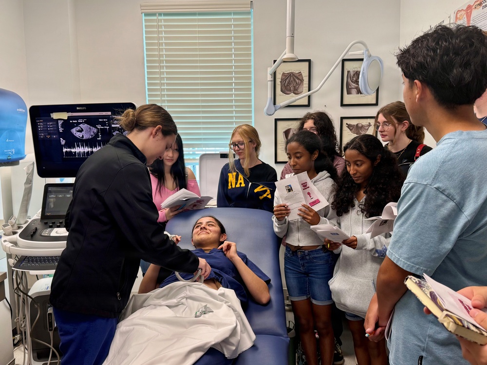 Beyond the Classroom: Guantanamo Bay Students Explore Careers in Medicine at Naval Hospital