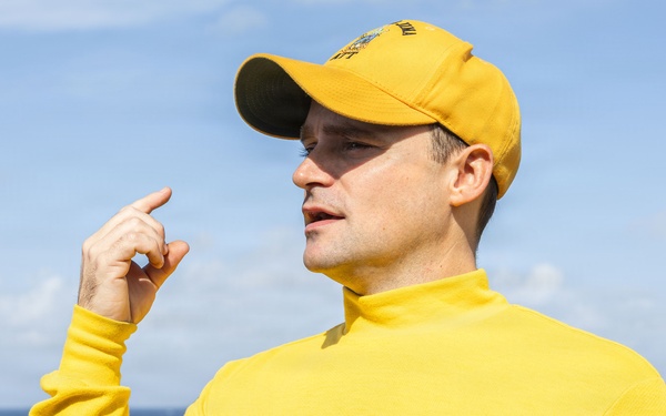 USS Iwo Jima Sailors Take Part in an Aviation Training Team Evolution
