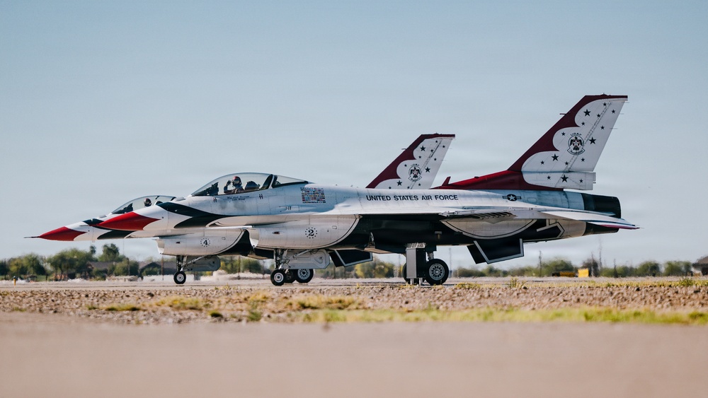 USAF Thunderbirds perform during Luke Days 2026 Family Day