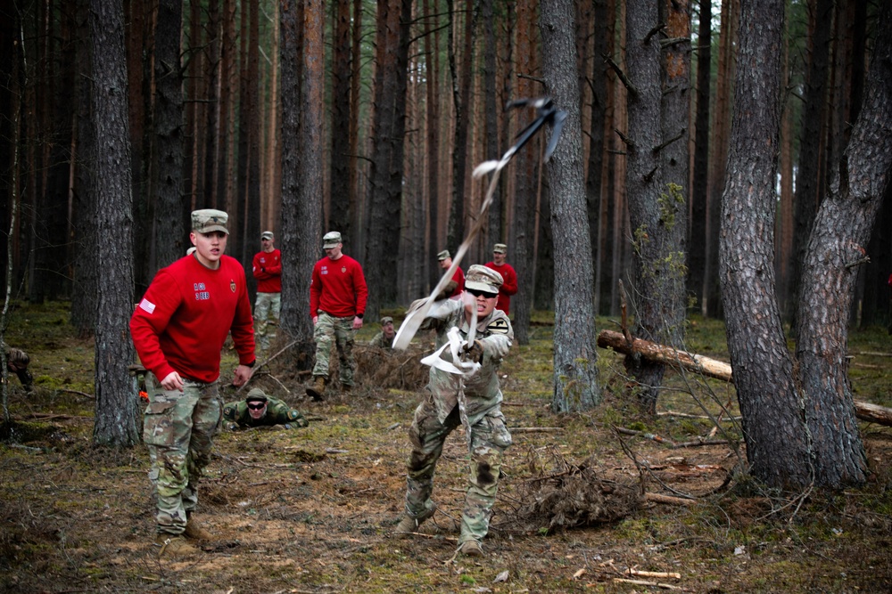 3rd Squadron, 12th Cavalry Regiment conducts multinational spur ride at Pabradė Training Area
