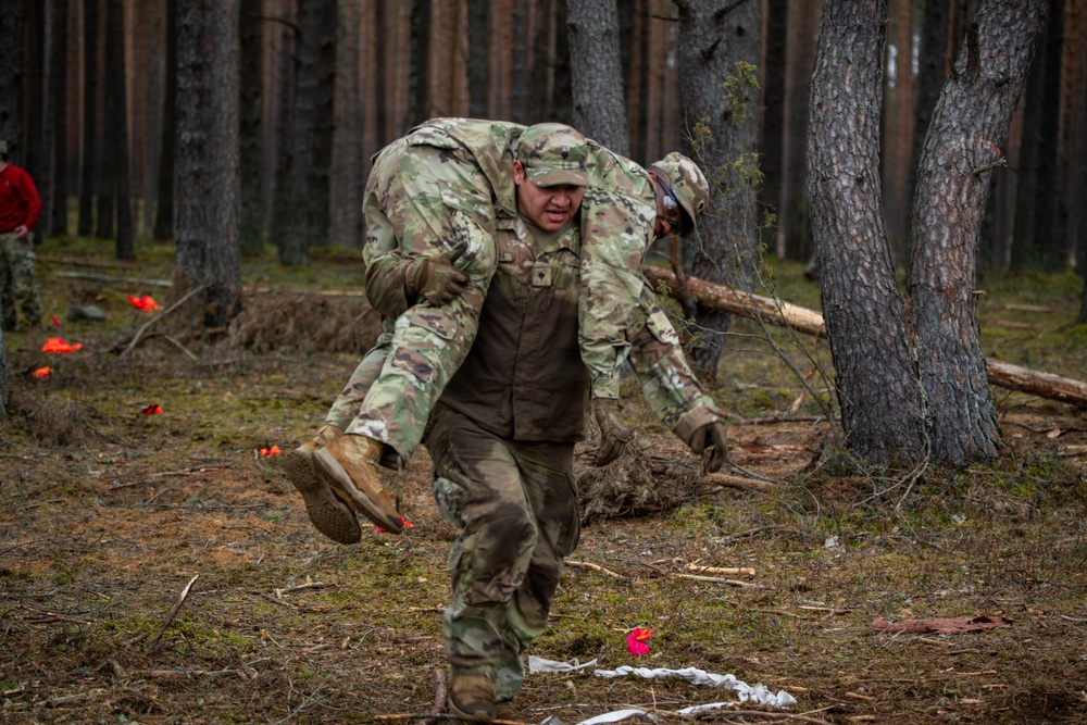 3rd Squadron, 12th Cavalry Regiment conducts multinational spur ride at Pabradė Training Area