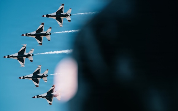 USAF Thunderbirds perform during Luke Days 2026 Family Day
