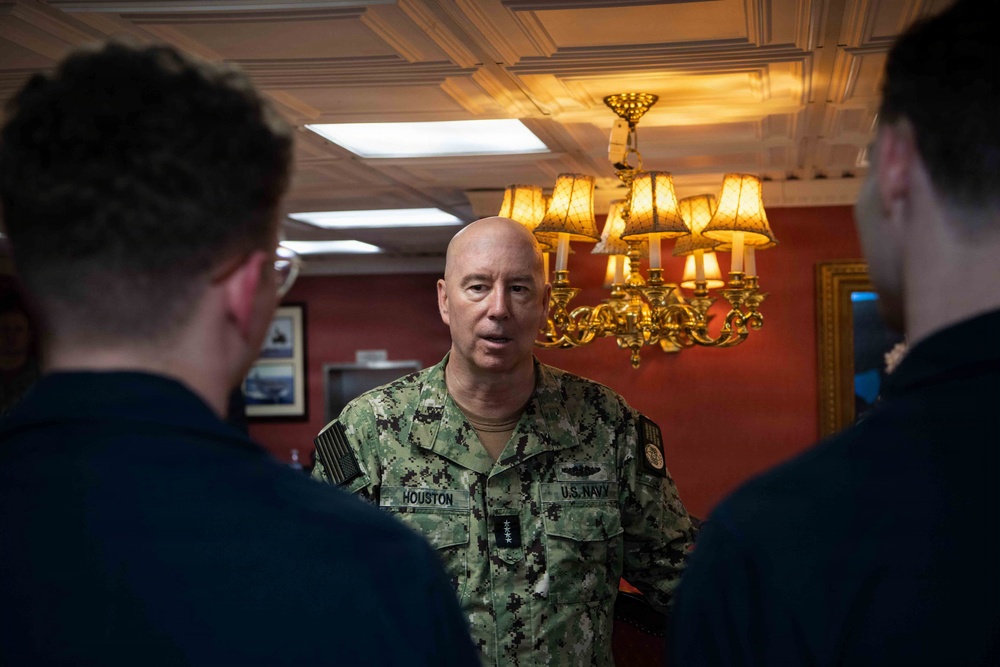 Naval Reactor Visits USS Ronald Reagan