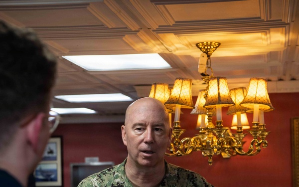 Naval Reactor Visits USS Ronald Reagan