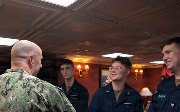 Naval Reactor Visits USS Ronald Reagan