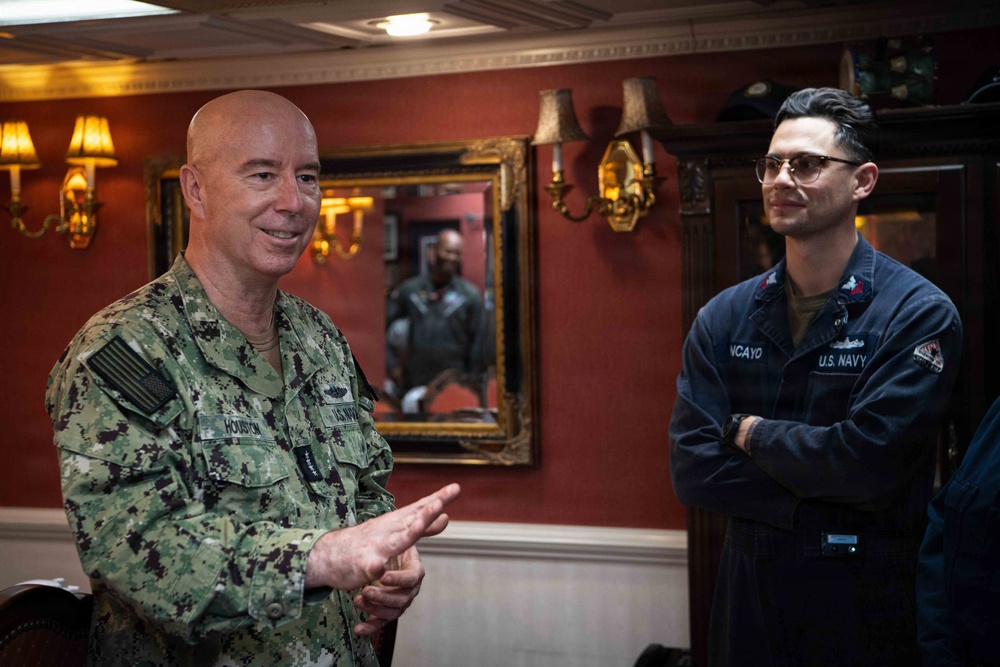 Naval Reactor Visits USS Ronald Reagan