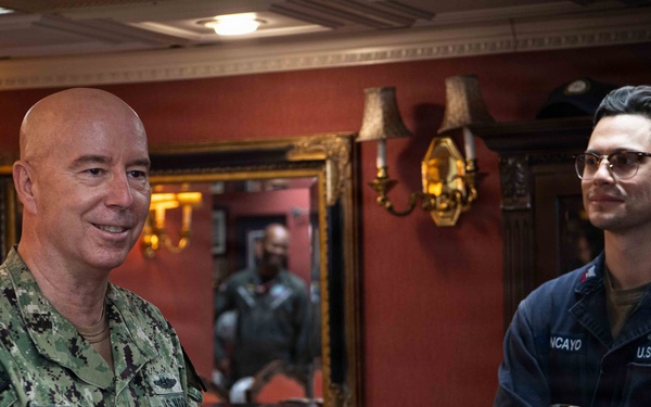 Naval Reactor Visits USS Ronald Reagan