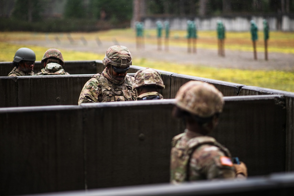1st SFG(A) Soldiers conduct grenade training