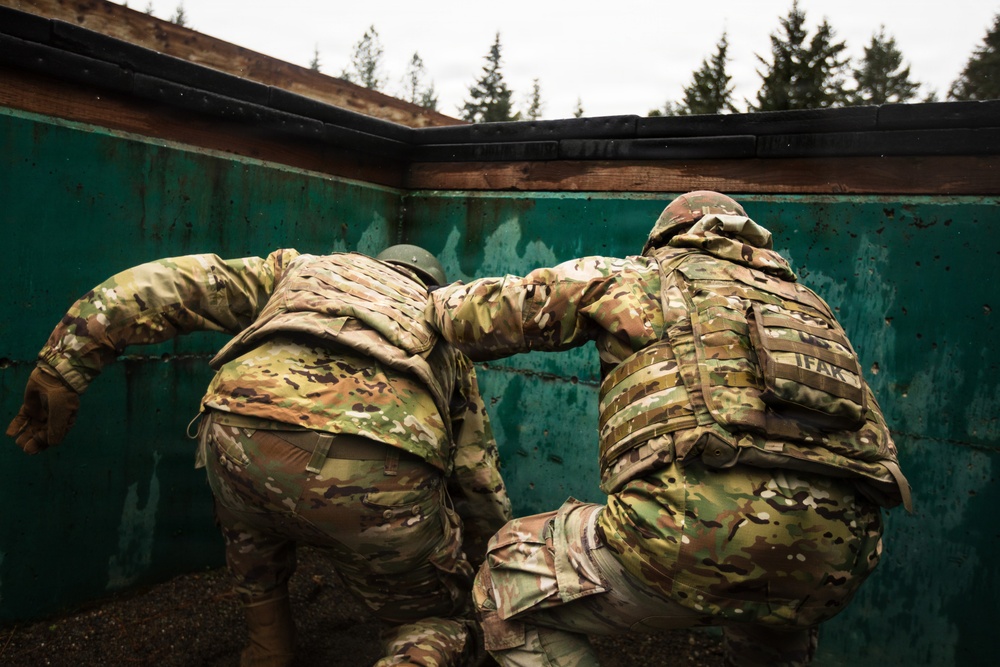 1st SFG(A) Soldiers conduct grenade training