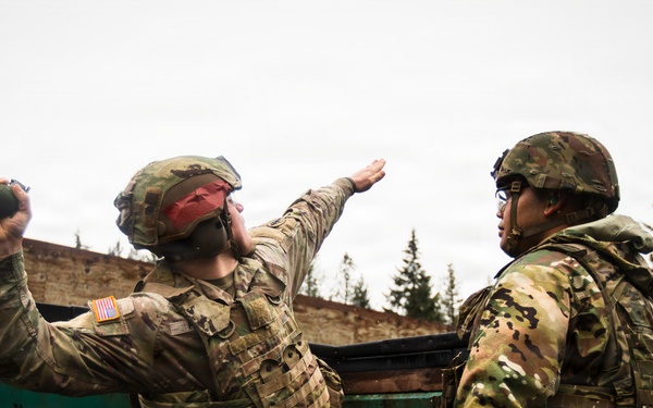 1st SFG(A) Soldiers conduct grenade training