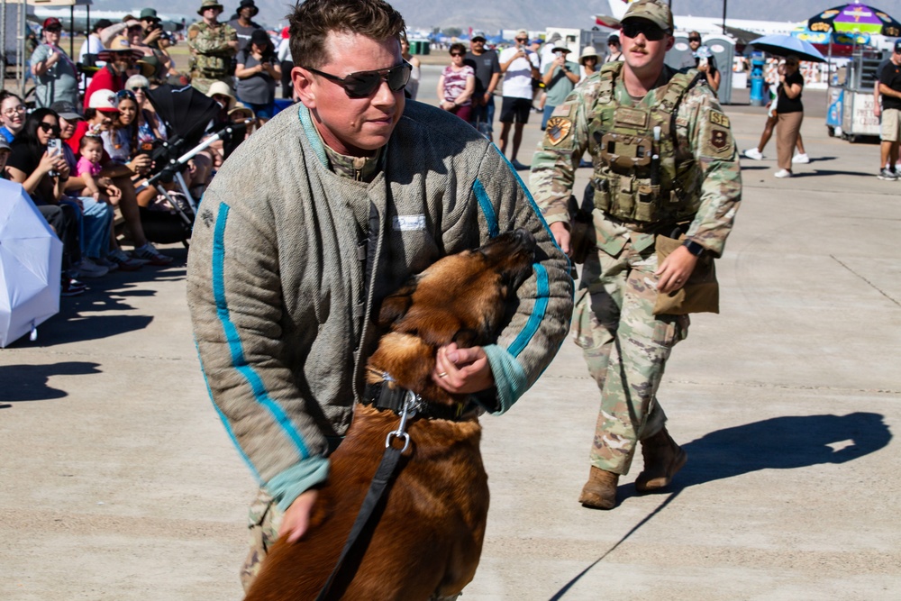 Luke Days 2026 Military Working Dog Demonstration