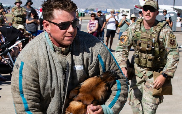 Luke Days 2026 Military Working Dog Demonstration