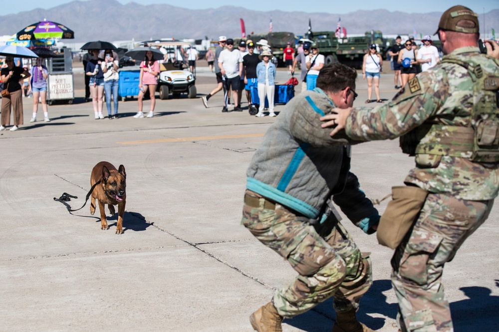 Luke Days 2026 Military Working Dog Demonstration