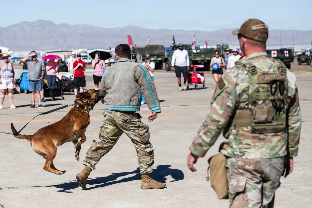 Luke Days 2026 Military Working Dog Demonstration