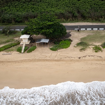 Coast Guard conducts overflights of impacted areas following flash floods on Oahu