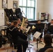 Navy Band Northeast performs at Bedford High School