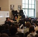 Navy Band Northeast performs at Bedford High School