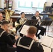 Navy Band Northeast performs at Bedford High School