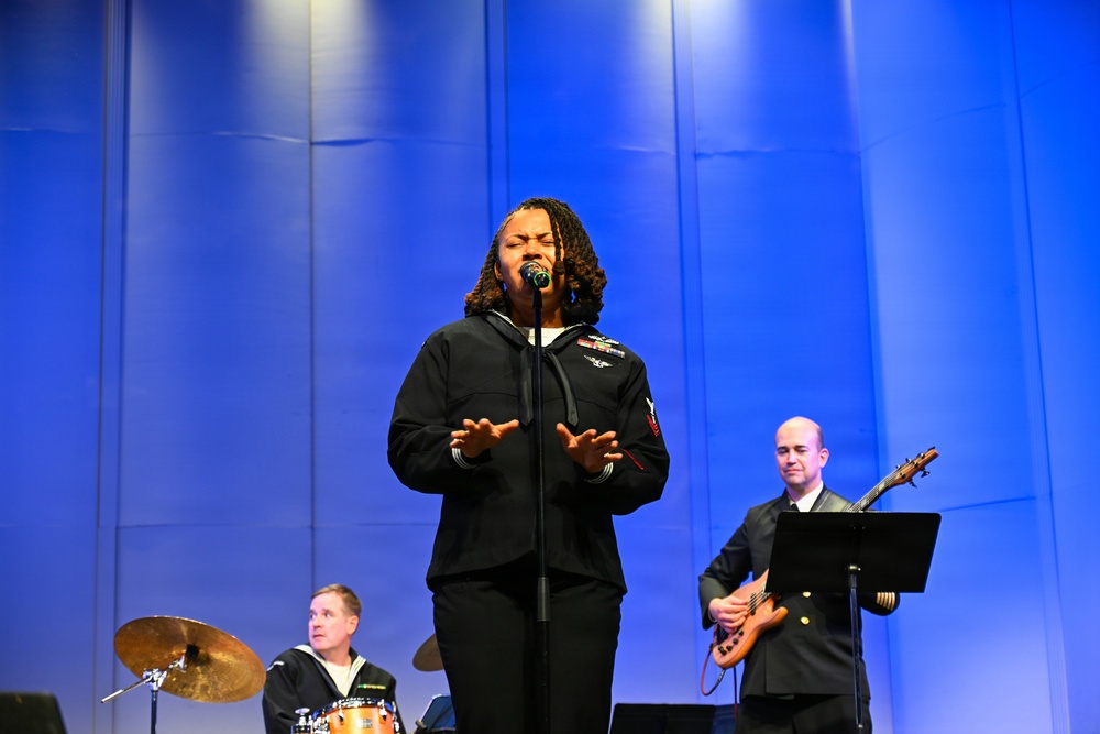 Navy Band Southwest’s Protocol Jazz Combo at the 2026 CMEA-SBS Jazz Fest