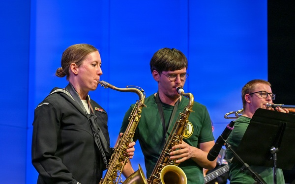 Navy Band Southwest’s Protocol Jazz Combo at the 2026 CMEA-SBS Jazz Fest