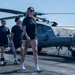 Nimitz Conducts PT on the Flight Deck