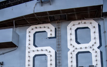 Nimitz Conducts PT on the Flight Deck