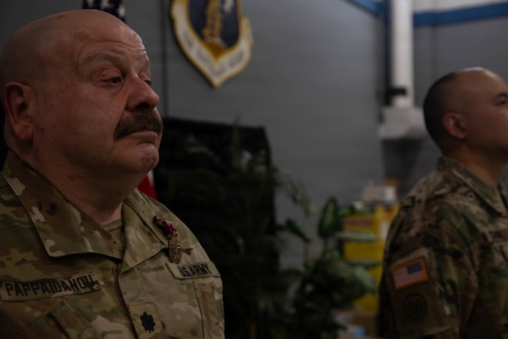 Lt. Col. James Pappaianou Retirement Ceremony