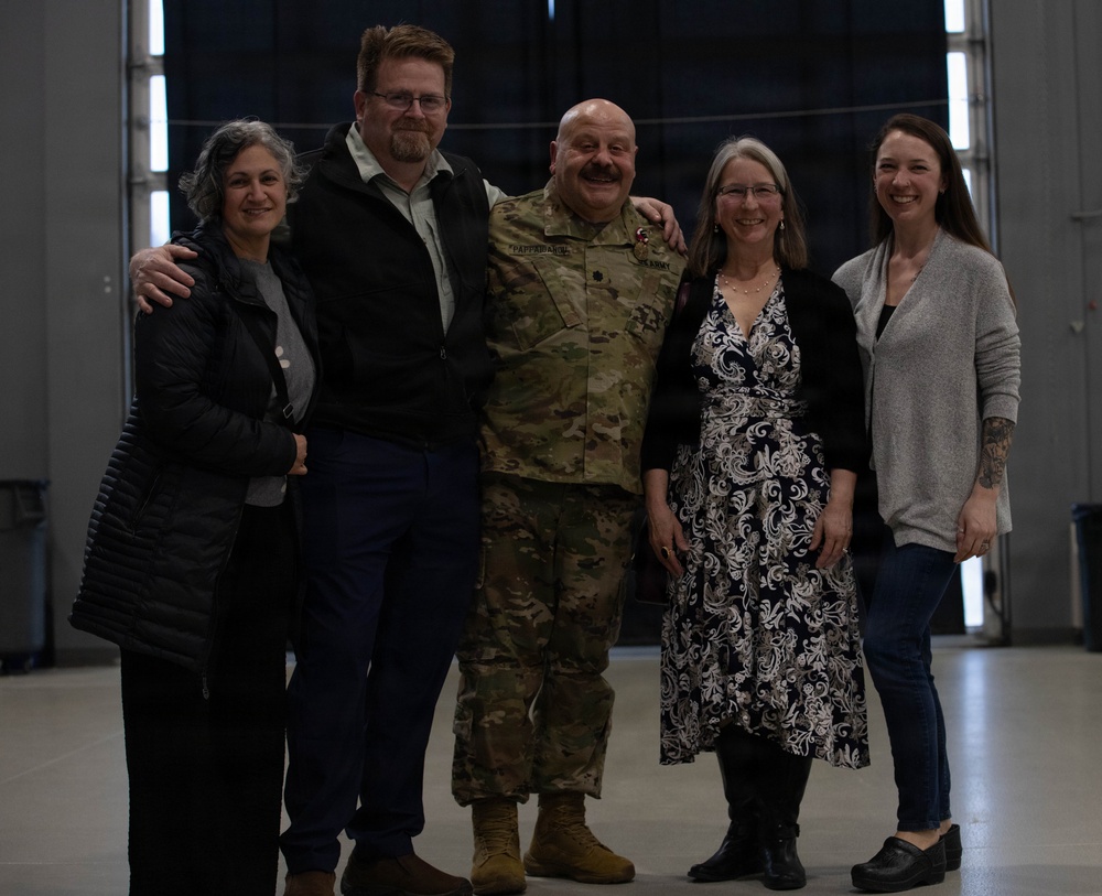 Lt. Col. James Pappaianou Retirement Ceremony