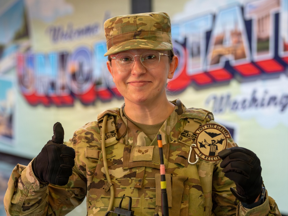 JTF-DC member boosts morale