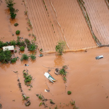 Army Black Hawk Crew Documents Storm-Damaged Infrastructure