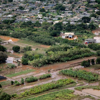 Army Black Hawk Crew Documents Storm-Damaged Infrastructure