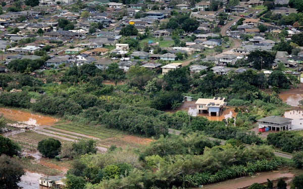 Army Black Hawk Crew Documents Storm-Damaged Infrastructure